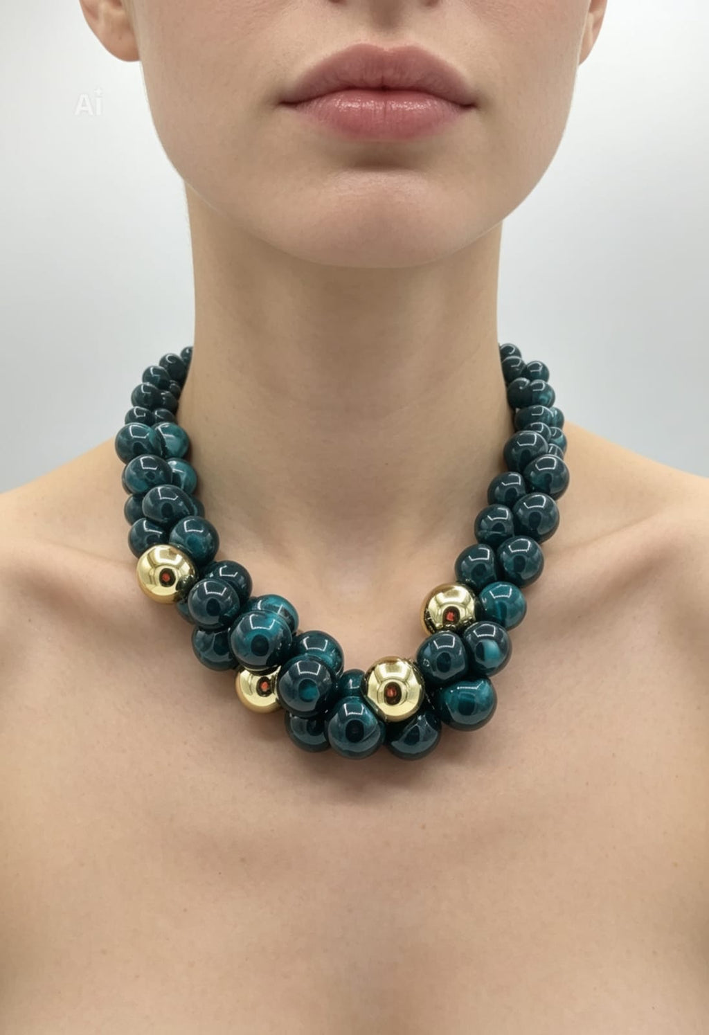 Collana palle petrolio