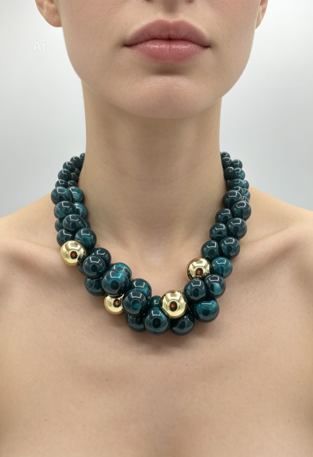 Collana palle petrolio