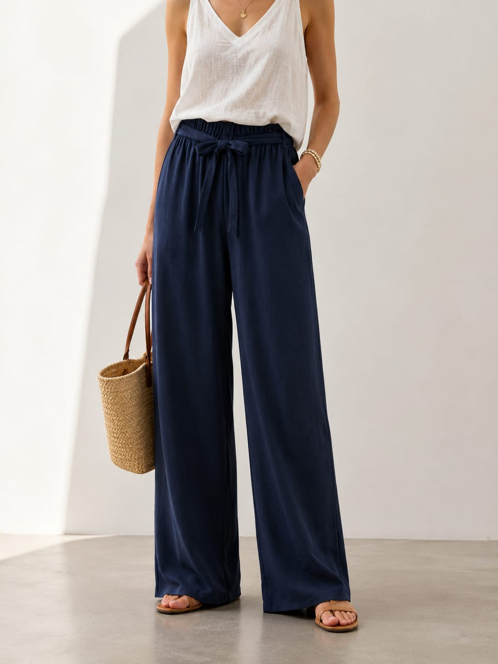 Pantalone fiocco